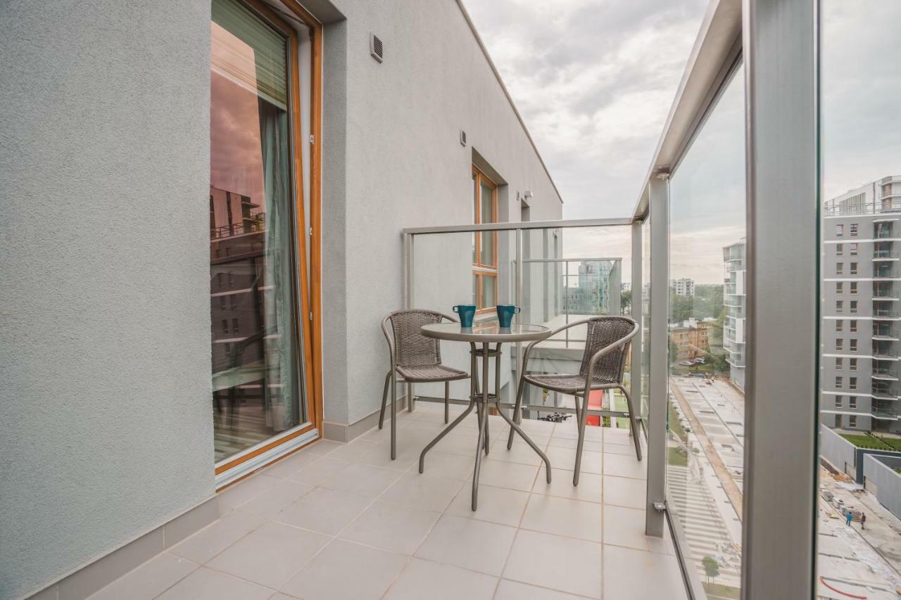 Chill Apartments Wola Center 华沙 外观 照片